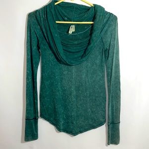 Free People Cowl Neck Top